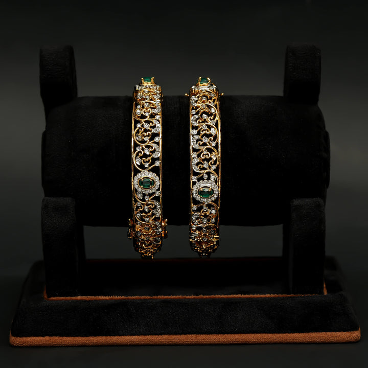 CZ Emerald Bangles