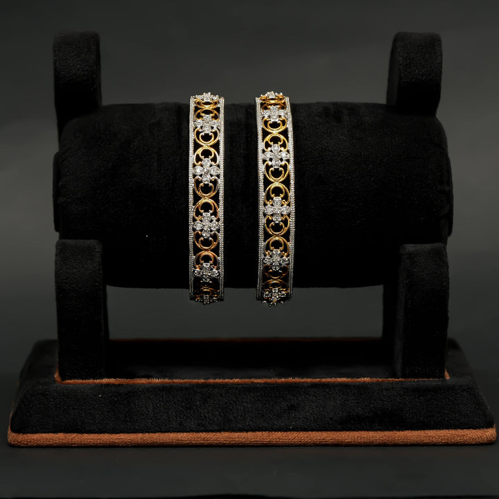CZ Diamond Finish Bangles