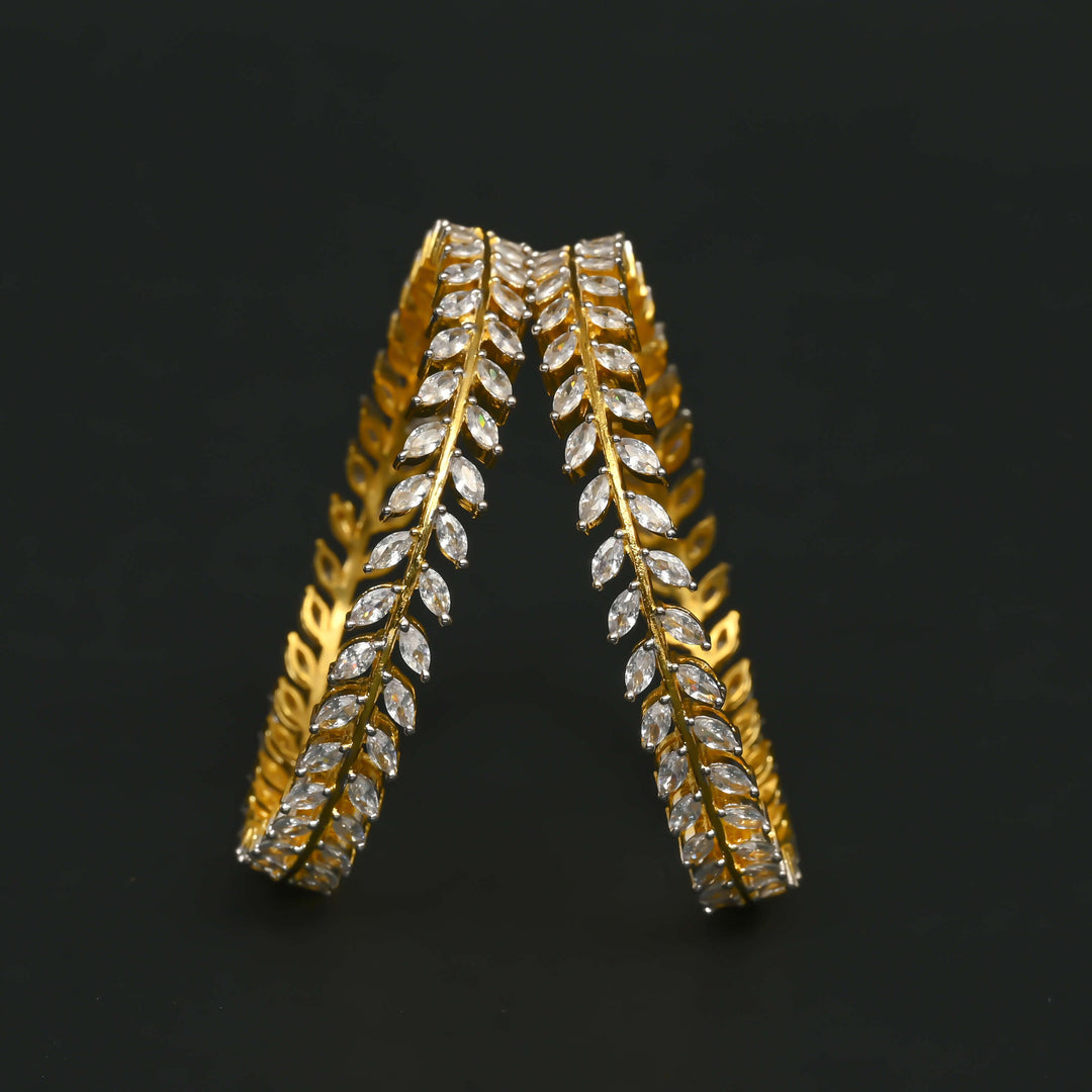CZ Diamond Finish Bangles