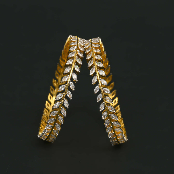 CZ Diamond Finish Bangles