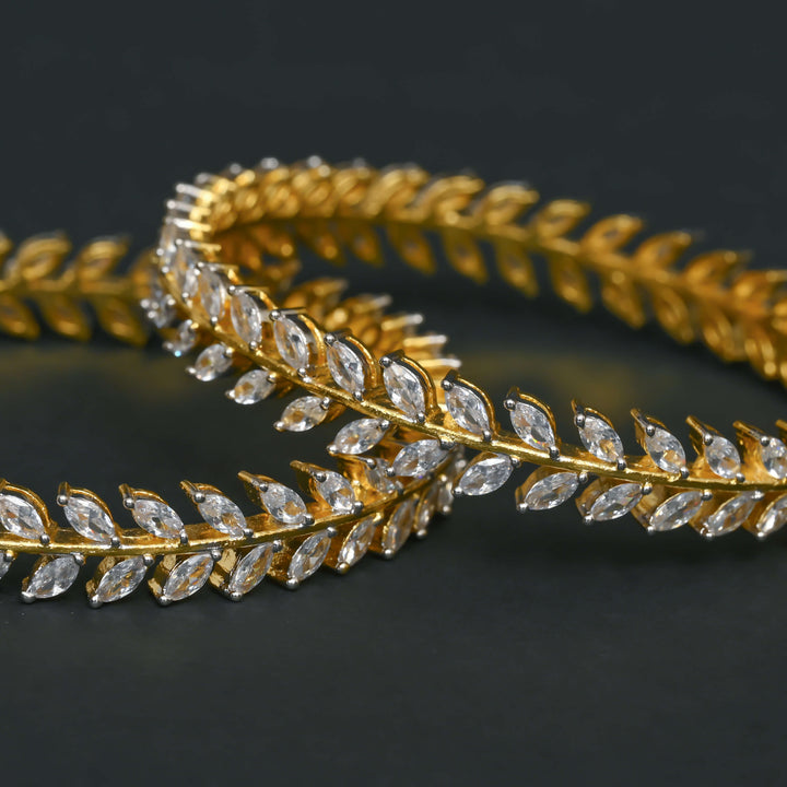 CZ Diamond Finish Bangles