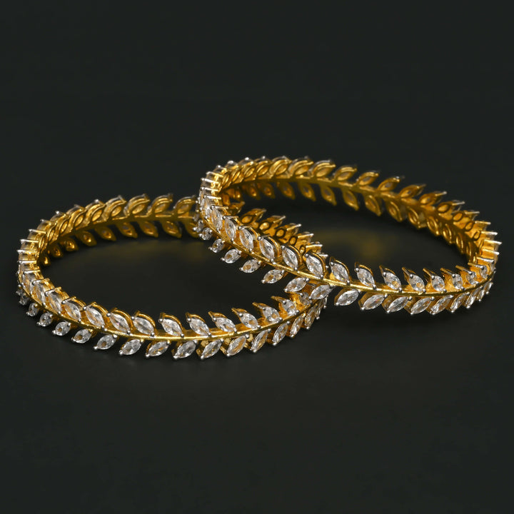 CZ Diamond Finish Bangles