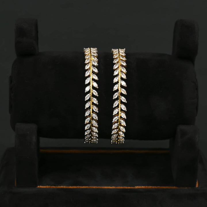 CZ Diamond Finish Bangles