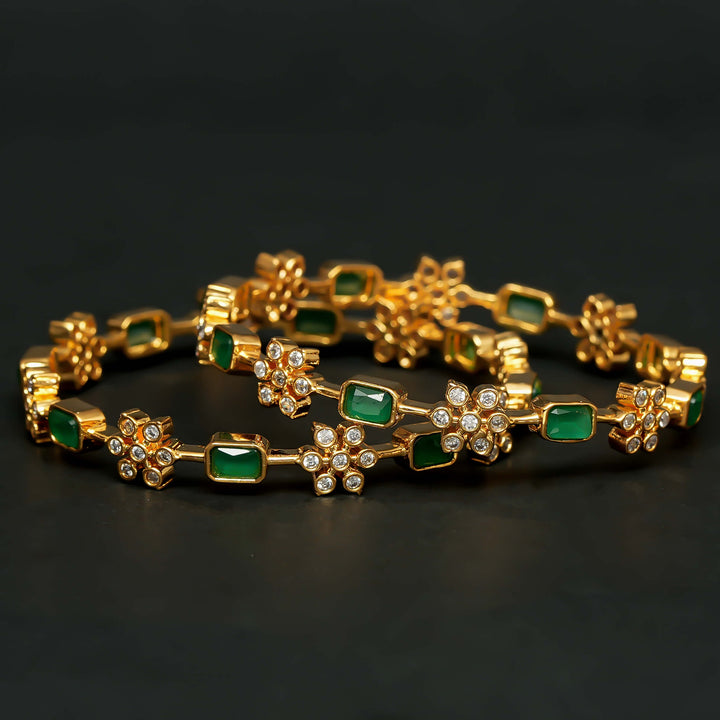 CZ Emerald Bangles