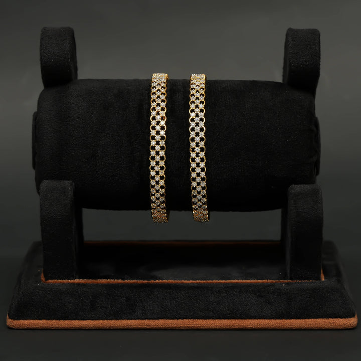 CZ Diamond Finish Bangles