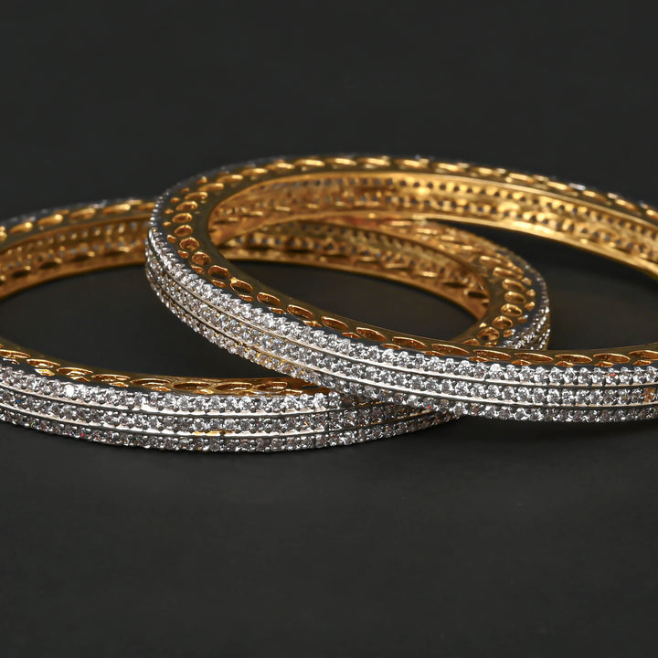 CZ Diamond Finish Bangles