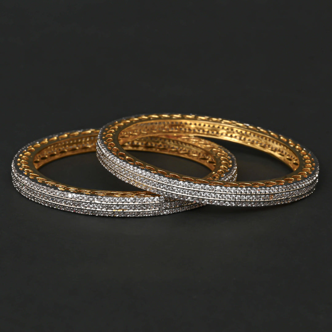 CZ Diamond Finish Bangles