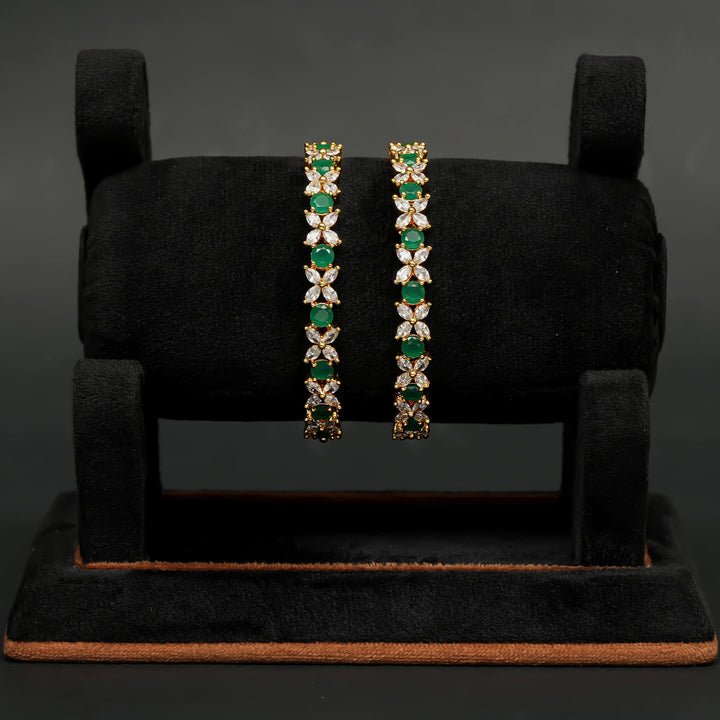 CZ Emerald Bangles