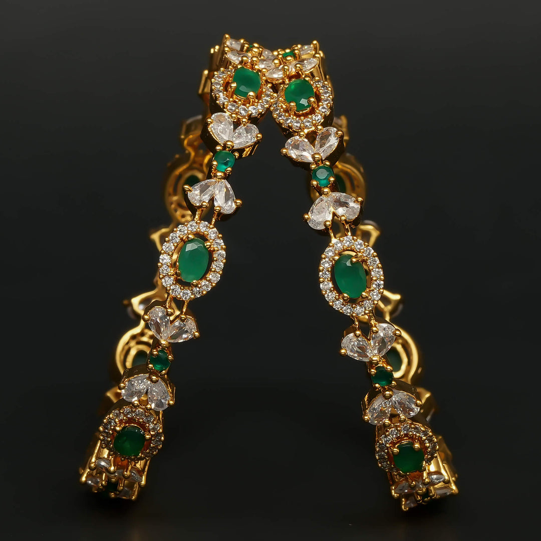 CZ Emerald Bangles