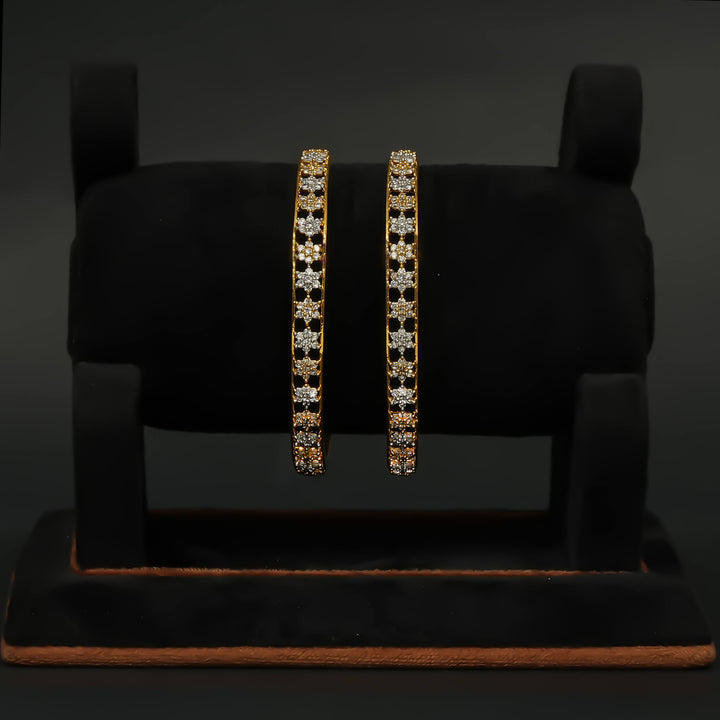 CZ Diamond Finish Bangles