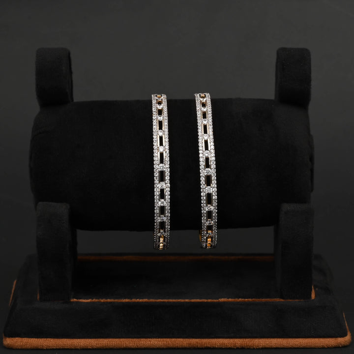 CZ Diamond Finish Bangles