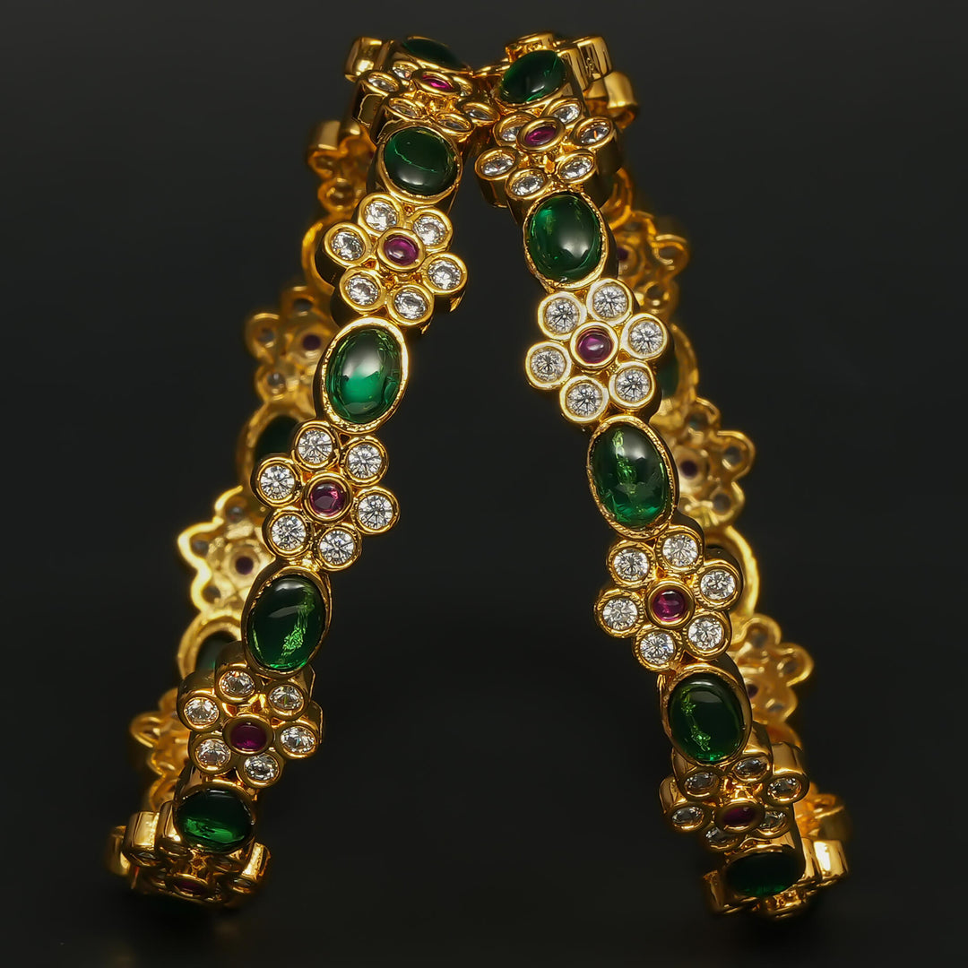 CZ Emerald Bangles