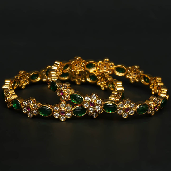 CZ Emerald Bangles