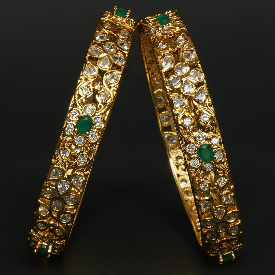 CZ Emerald Bangles