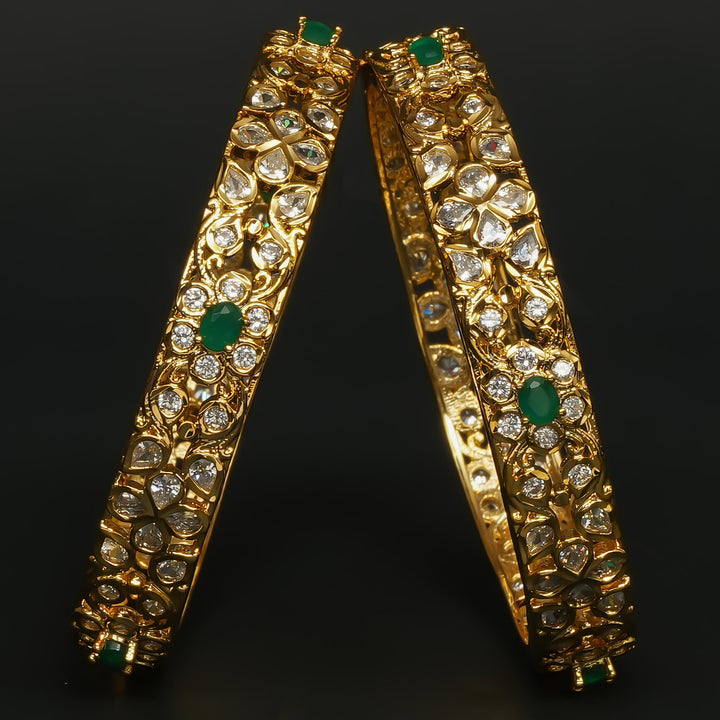 CZ Emerald Bangles