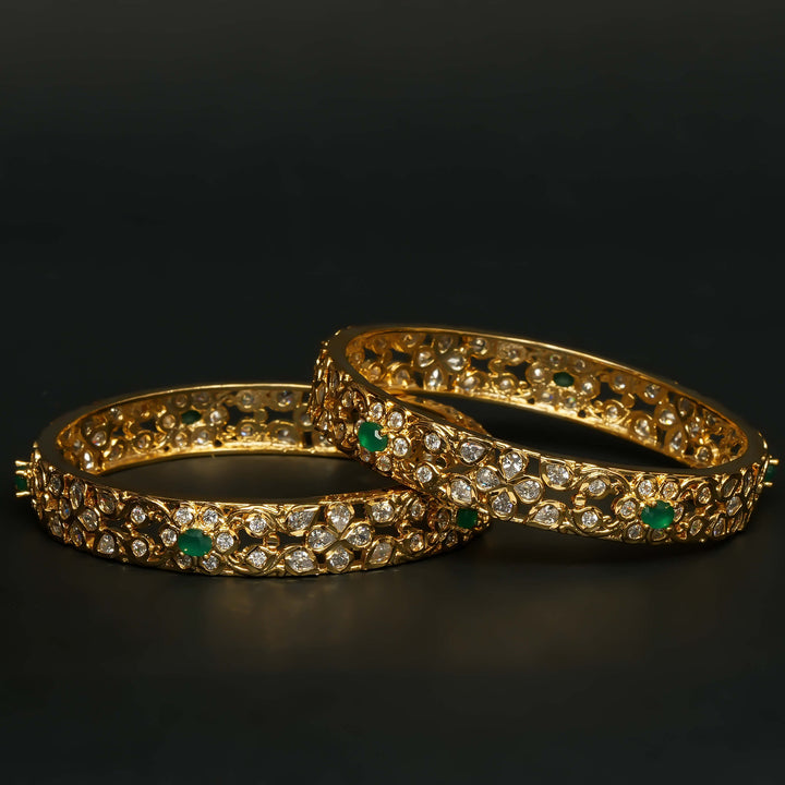 CZ Emerald Bangles