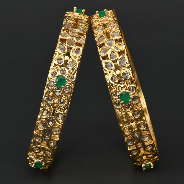 CZ Emerald Bangles