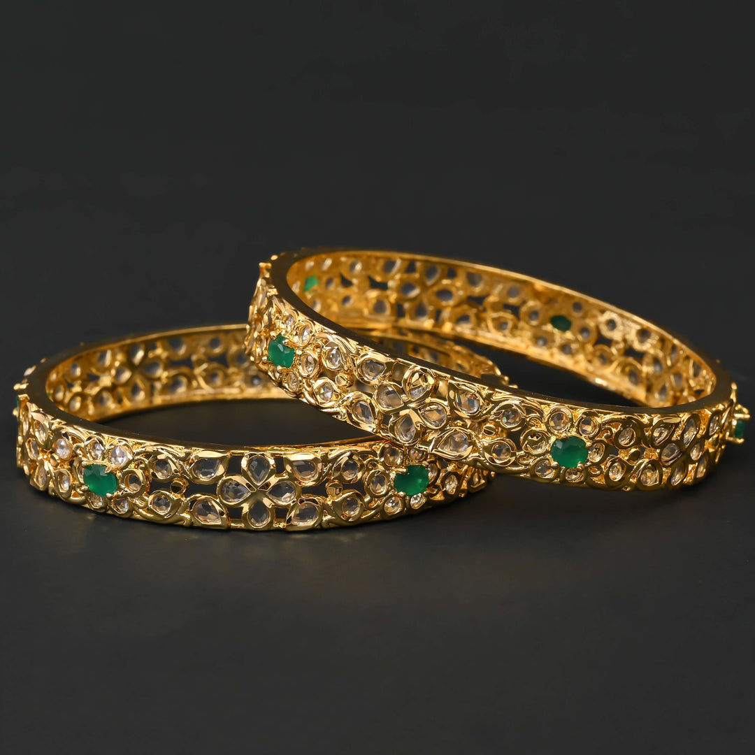CZ Emerald Bangles
