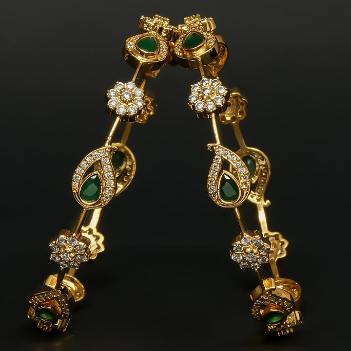 CZ Emerald Bangles