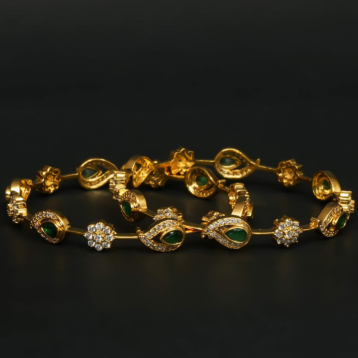 CZ Emerald Bangles