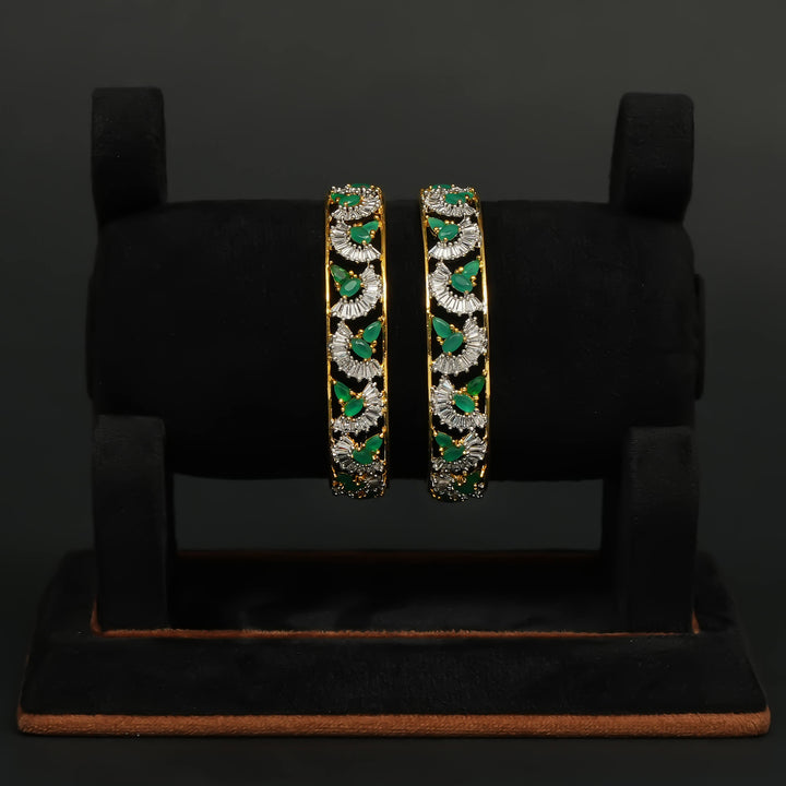 CZ Emerald Bangles