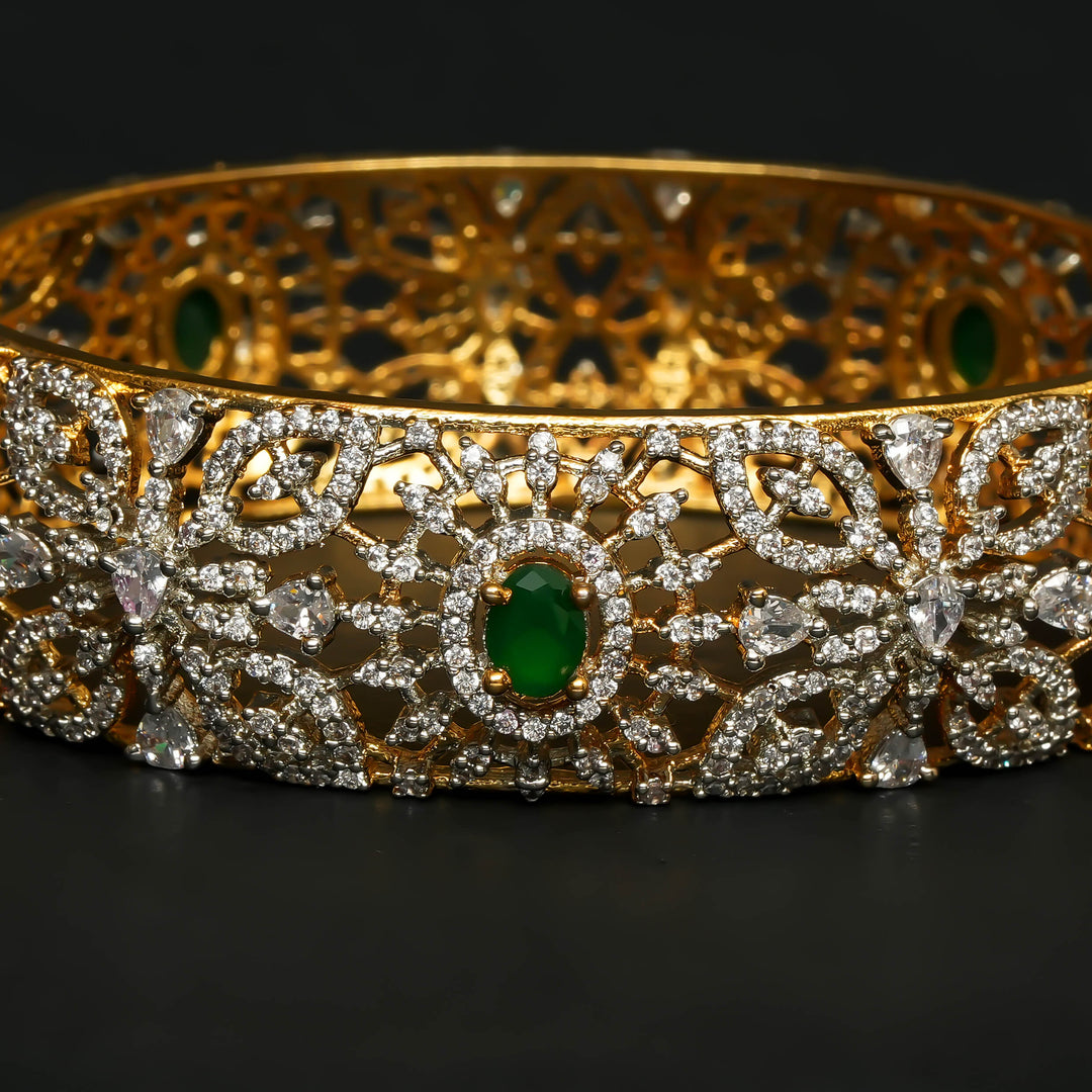 CZ Emerald Bangles