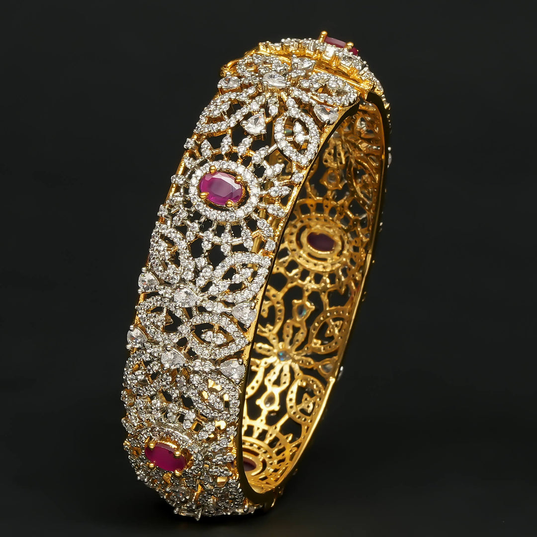 CZ Ruby Bangle