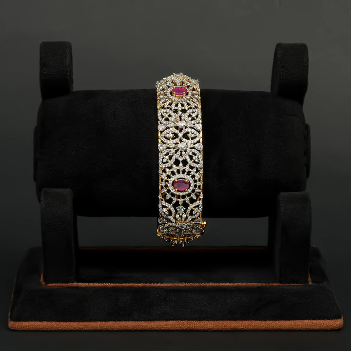 CZ Ruby Bangle