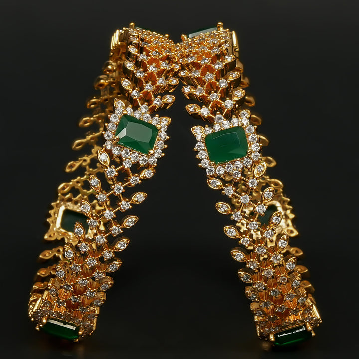 CZ Emerald Bangles