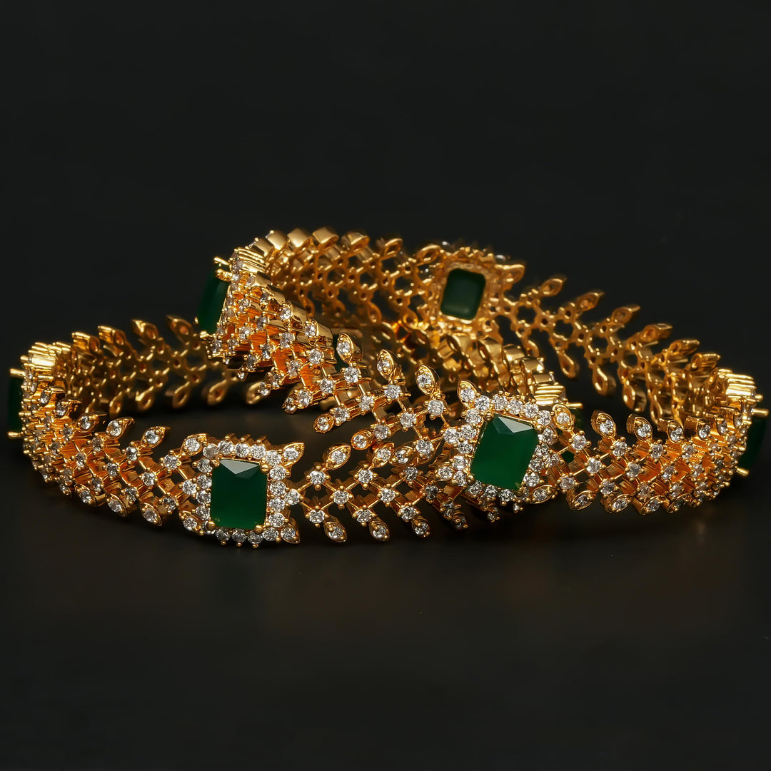 CZ Emerald Bangles