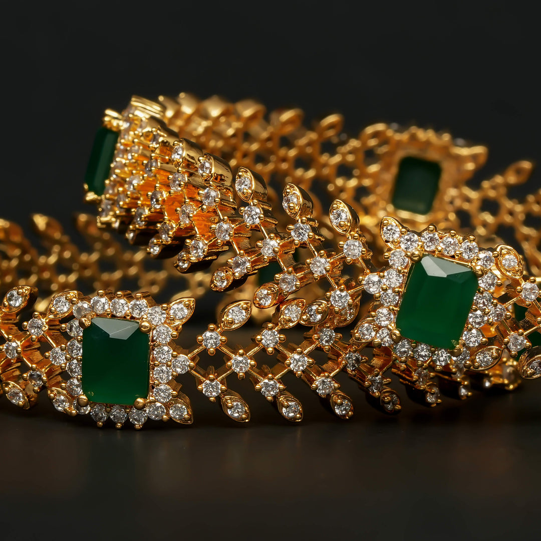 CZ Emerald Bangles