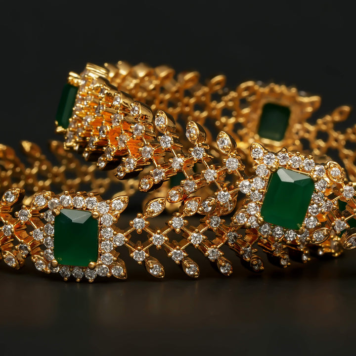 CZ Emerald Bangles