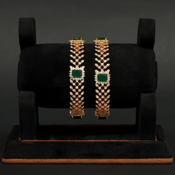CZ Emerald Bangles