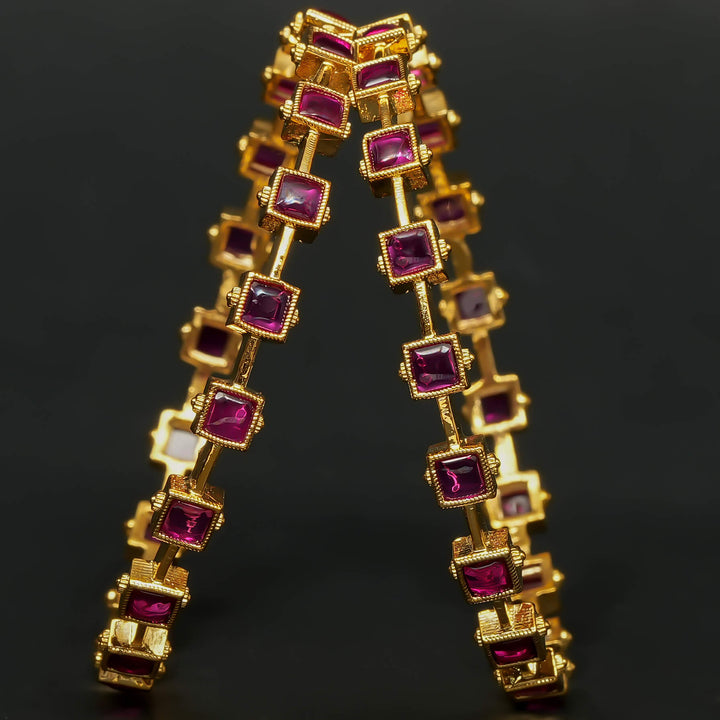 CZ Ruby Bangles