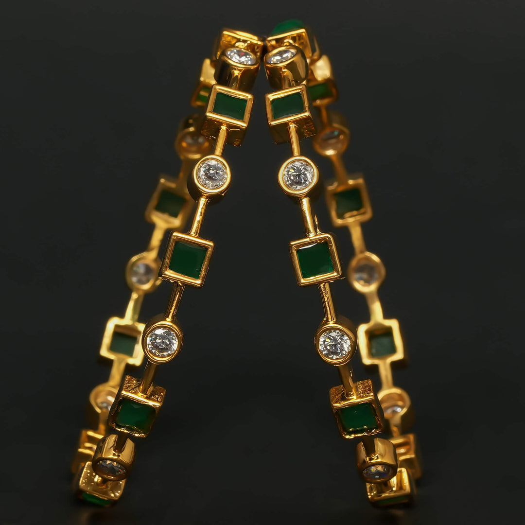 CZ Emerald Bangles