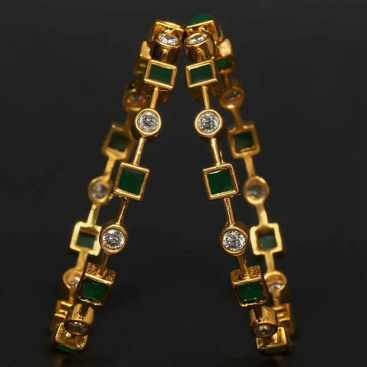 CZ Emerald Bangles