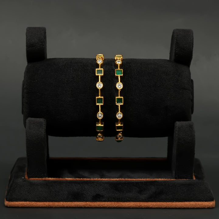 CZ Emerald Bangles