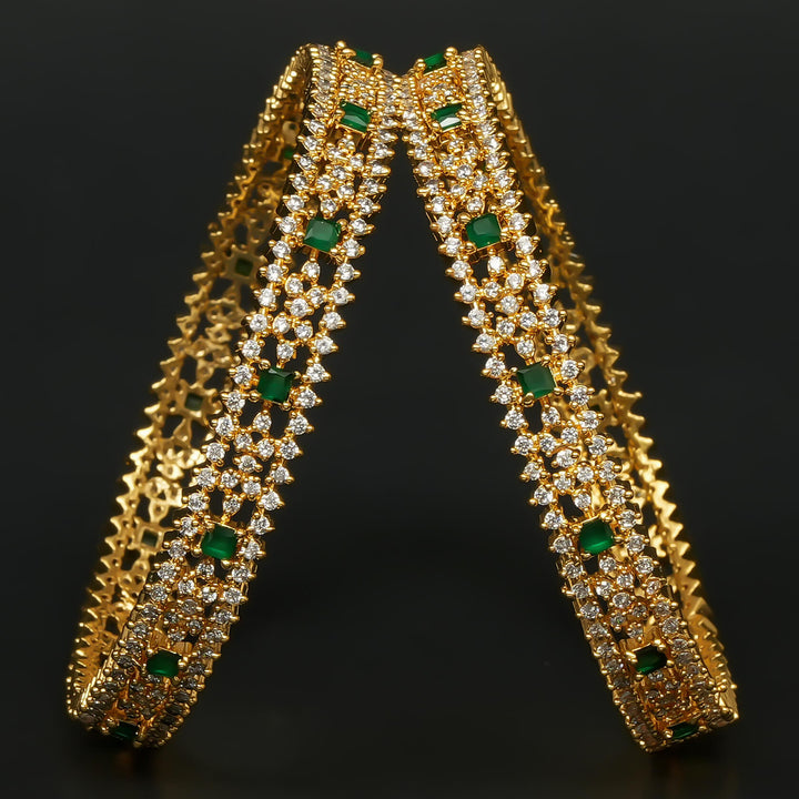 CZ Emerald Bangles