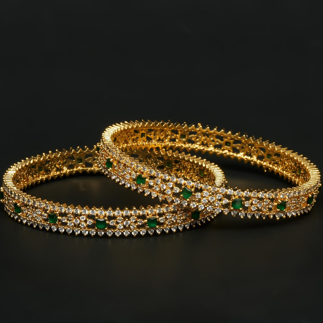 CZ Emerald Bangles