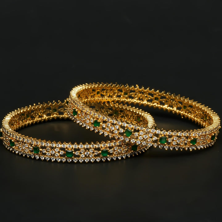 CZ Emerald Bangles