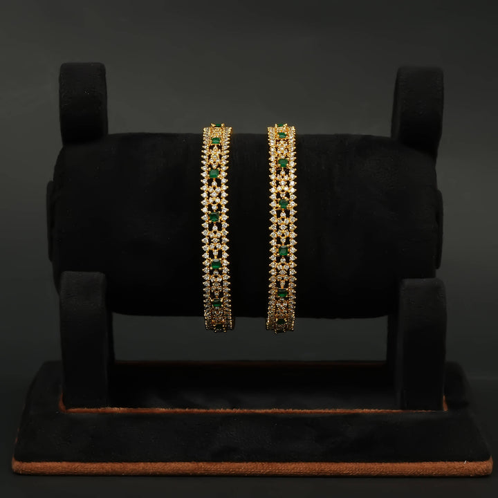 CZ Emerald Bangles