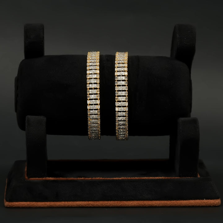 CZ Diamond Finish Bangles