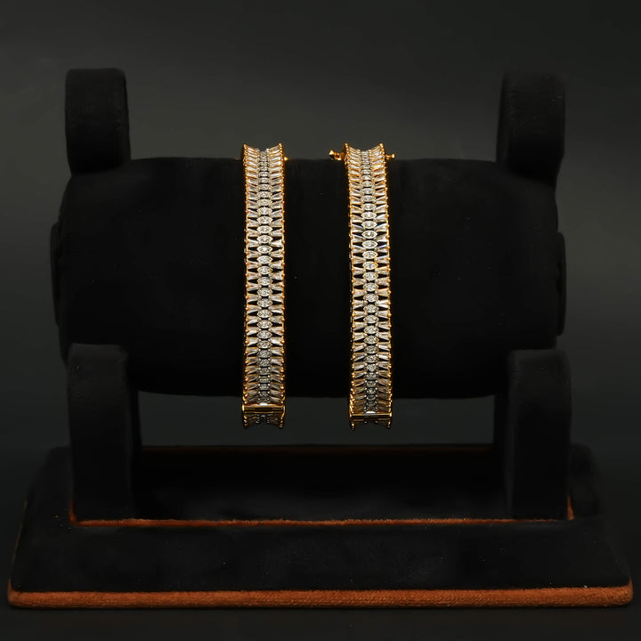 CZ Diamond Finish Bangles