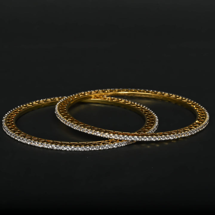 CZ Diamond Finish Bangles