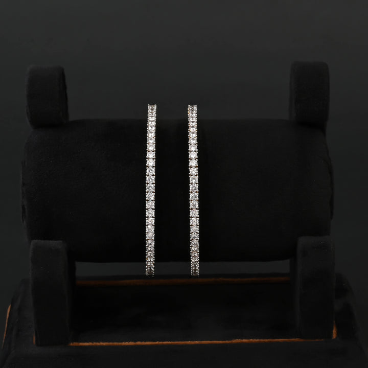 CZ Diamond Finish Bangles