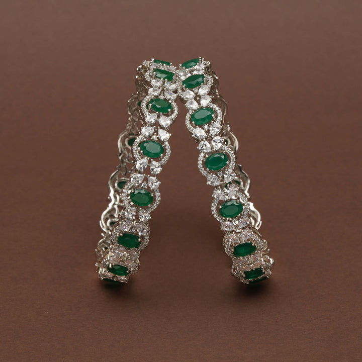 CZ Emerald Bangles