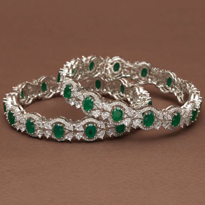 CZ Emerald Bangles