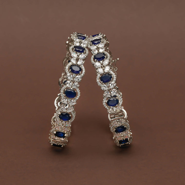 CZ Sapphire Bangles