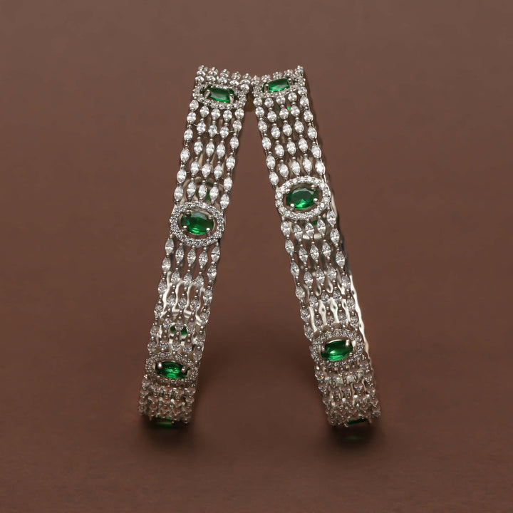 CZ Emerald Bangles