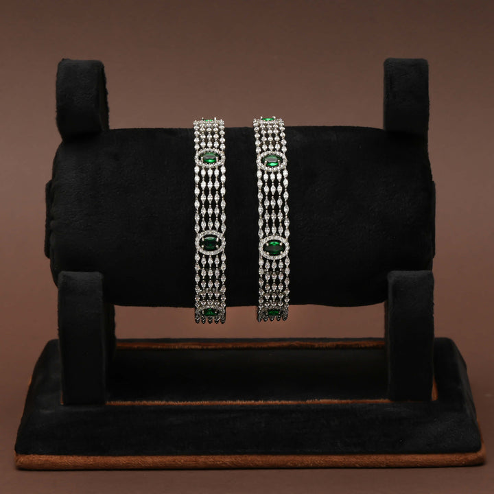 CZ Emerald Bangles